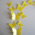 Набор 3D стикеров "Классические желтые бабочки", 12 шт