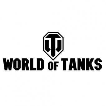 Виниловая наклейка на автомобиль  "WORLD of TANKS"